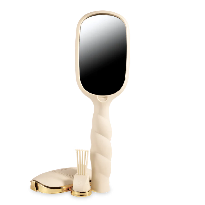 Teletie Detangler Hair Brush Tan, Thick Hair