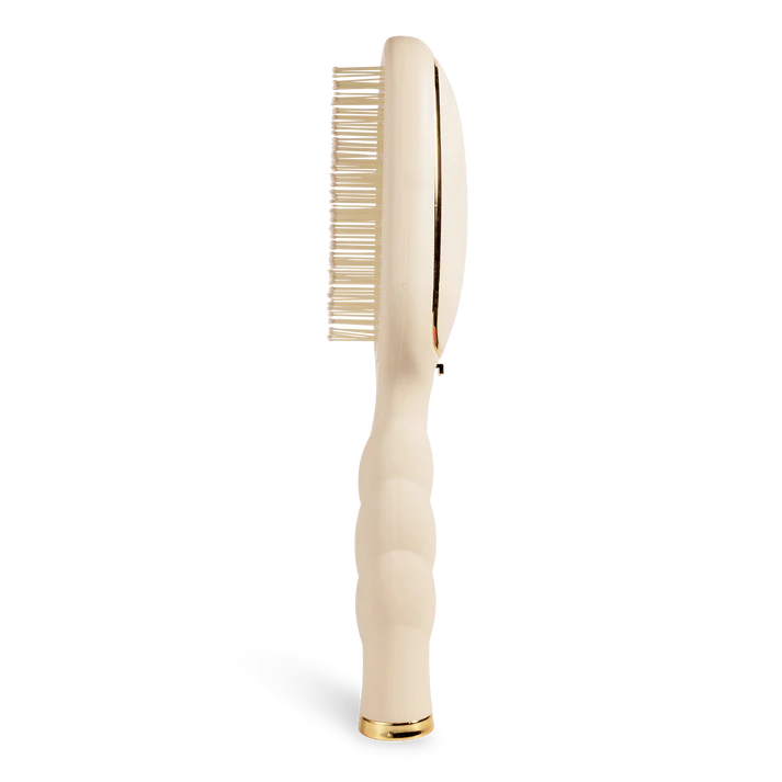 Teletie Detangler Hair Brush Tan, Thick Hair