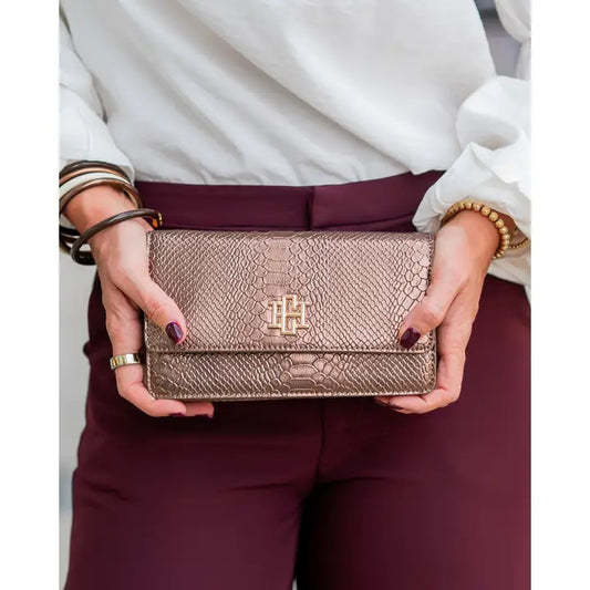Brynleigh Clutch Crossbody Bronze ES