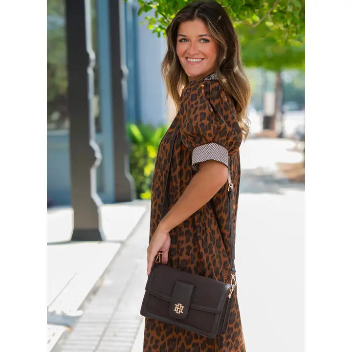 Collins Crossbody Chocolate S