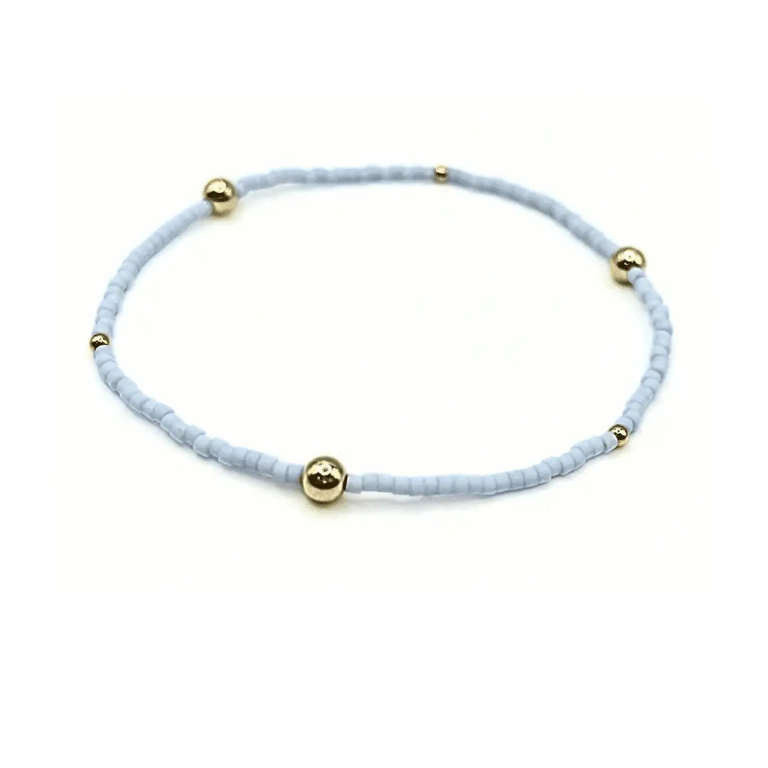 Game Day Bracelet, Light Blue