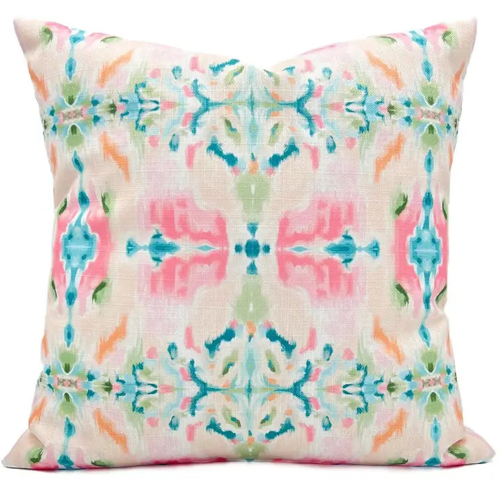 Courtnei Kaleidoscope Pillow 20x20 - Spring Throw Pillow