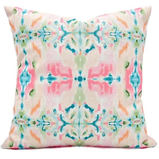 Courtnei Kaleidoscope Pillow 20x20 - Spring Throw Pillow