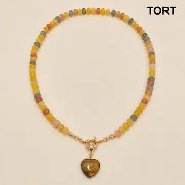 Glass Beaded Necklace, Tort