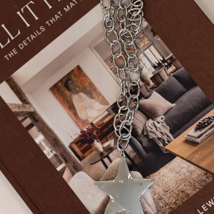Silver Star Necklace