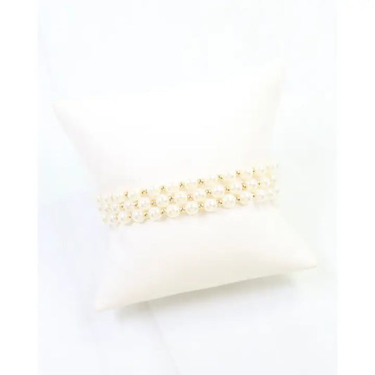 Bardsdale Stretch Pearl Bracelet