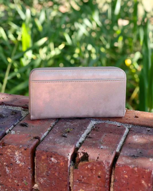 Penelope Wallet , Gold Shimmer