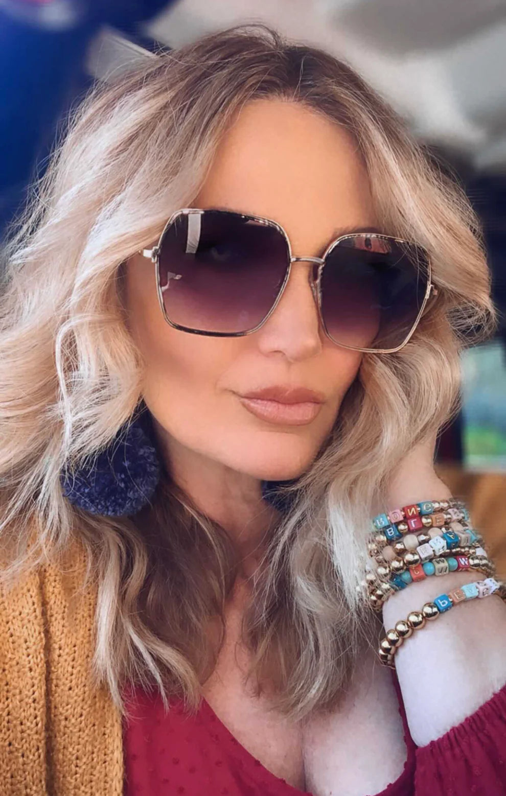 Aspen Gray Pallet Sunglasses