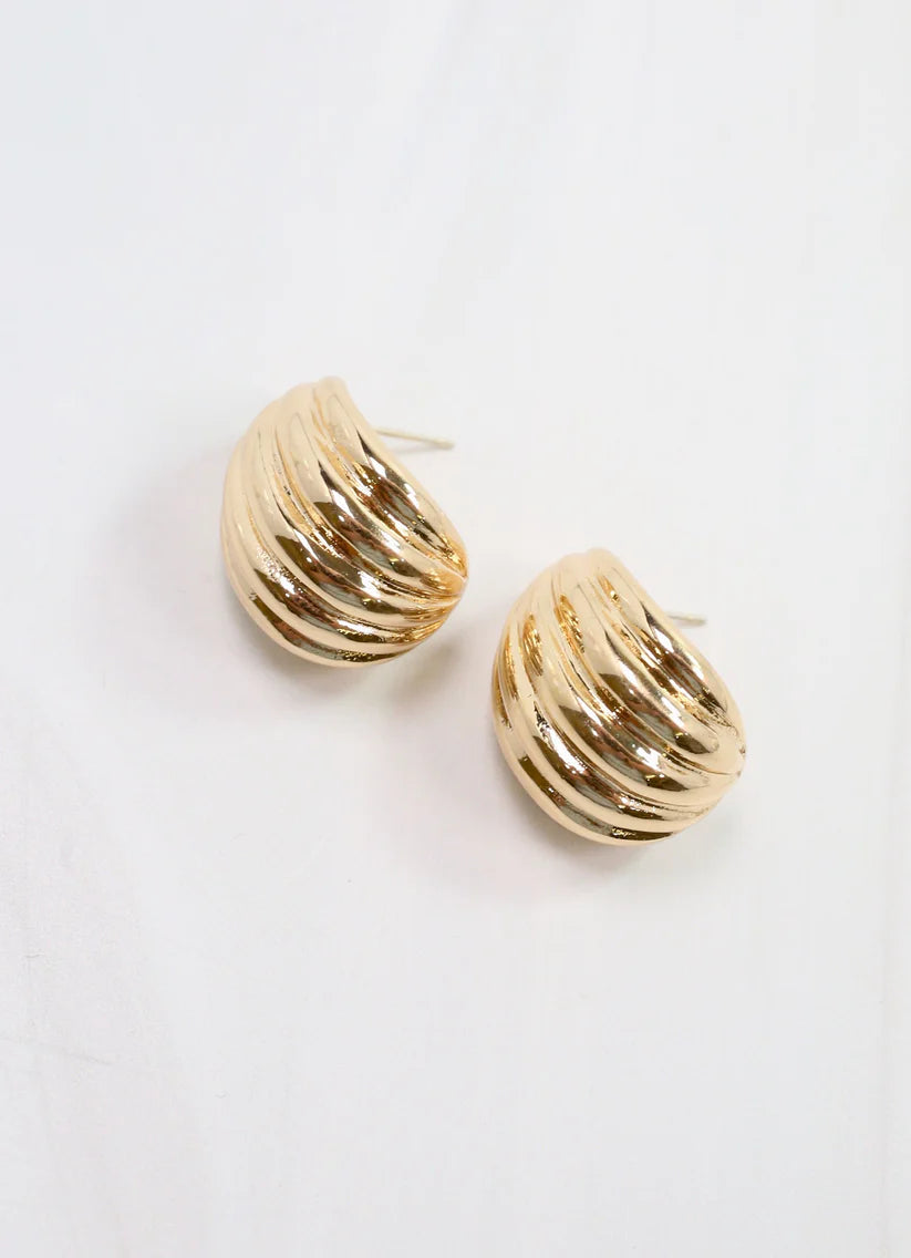 Michael Textured Earrings