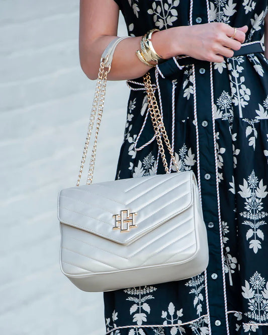 Mia Crossbody Bag, Pearl VQ