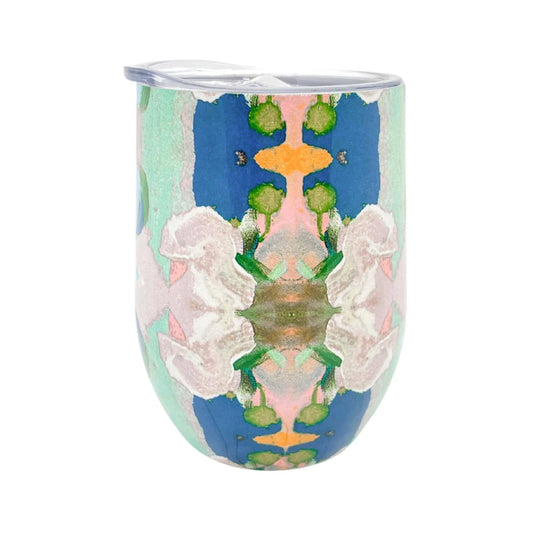 Monets Garden Wine Tumbler