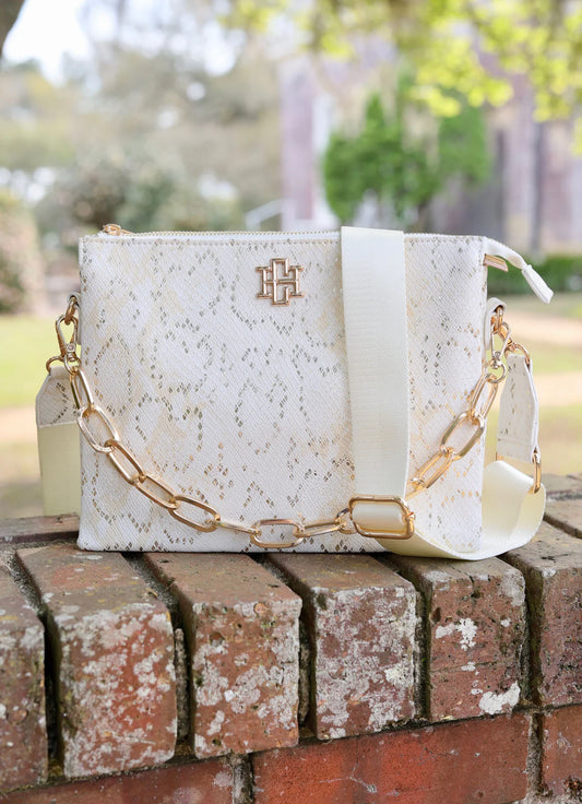 Gold Snake Ariana Crossbody