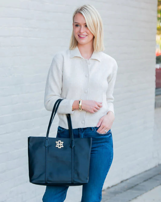 Heath Tote Bag, Black