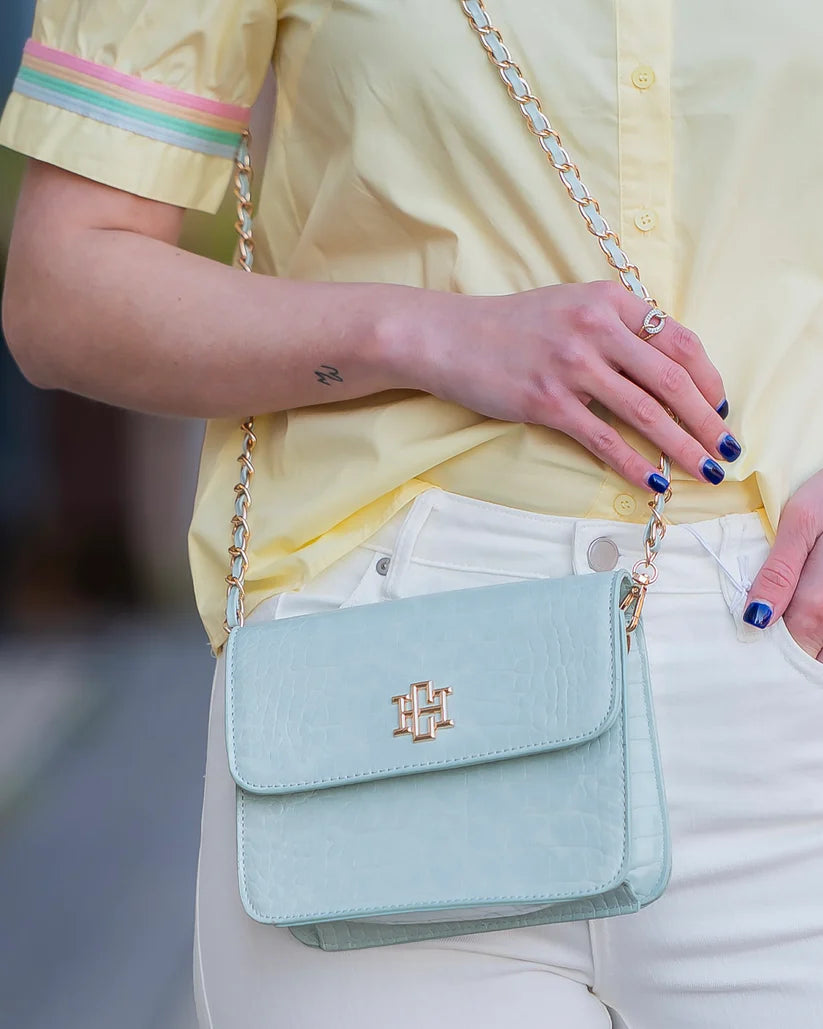 Evelyn Crossbody-Mint