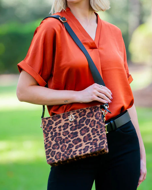 Ariana Crossbody , Spotted Saddle