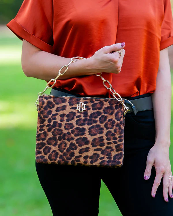 Ariana Crossbody , Spotted Saddle