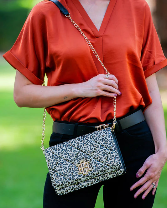 Bryn Clutch/Crossbody , Spotted LD