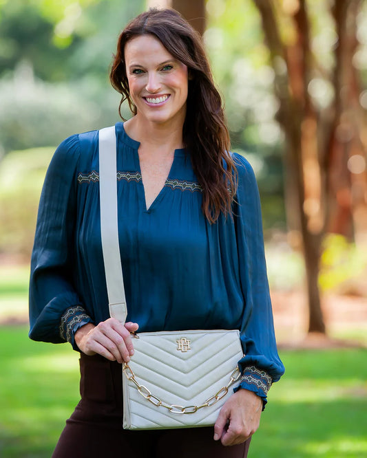 Ariana Crossbody, Pearl VQ