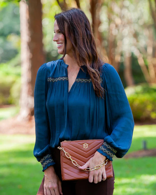 Ariana Crossbody , Saddle VQ