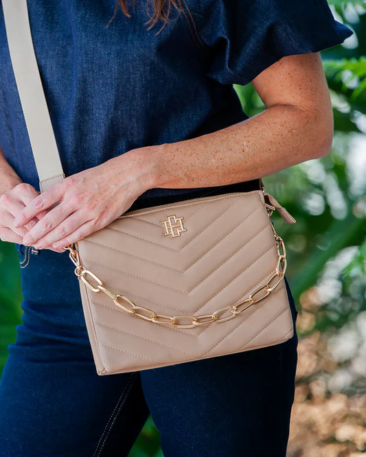 Ariana Crossbody , Latte VQ