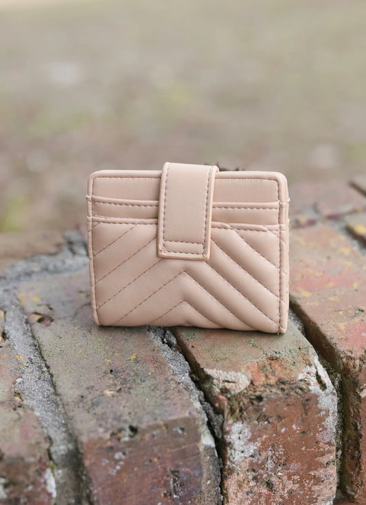 Tate Card Holder Wallet- Taupe